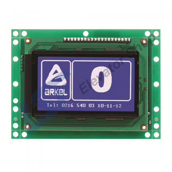 Arkel KKLCD-A Landing Call & Indicator Unit 70x40 mm LCD 2