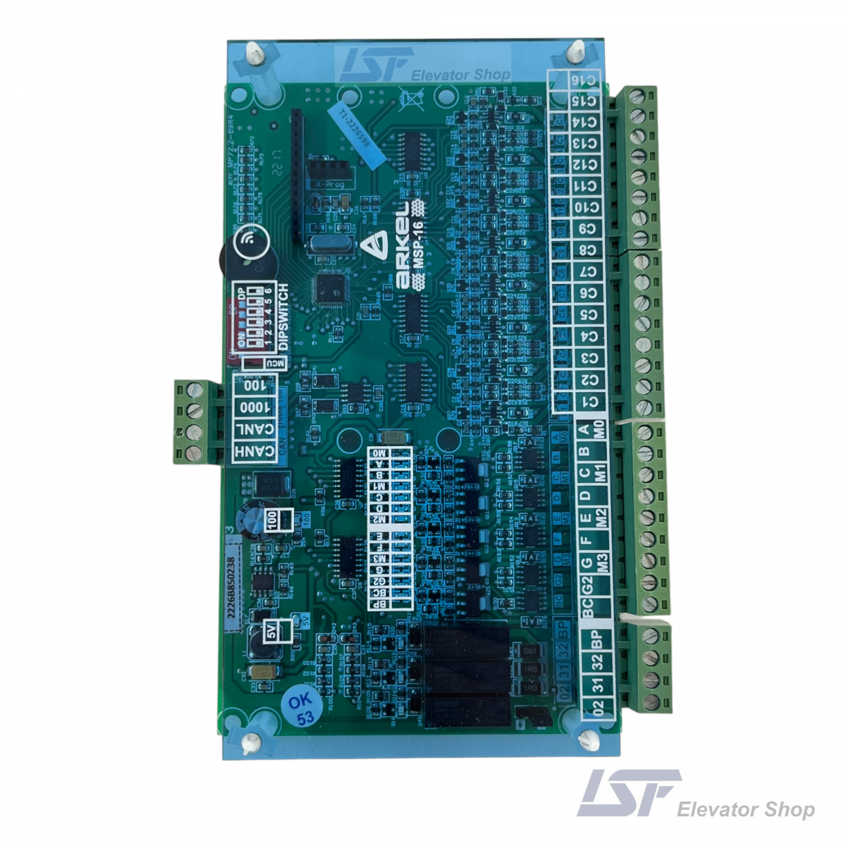 Arkel MSP-16 Parallel Comm. Board 16 Stops (ARL-700 ARCODE) at ISF Elevator Shop (3)