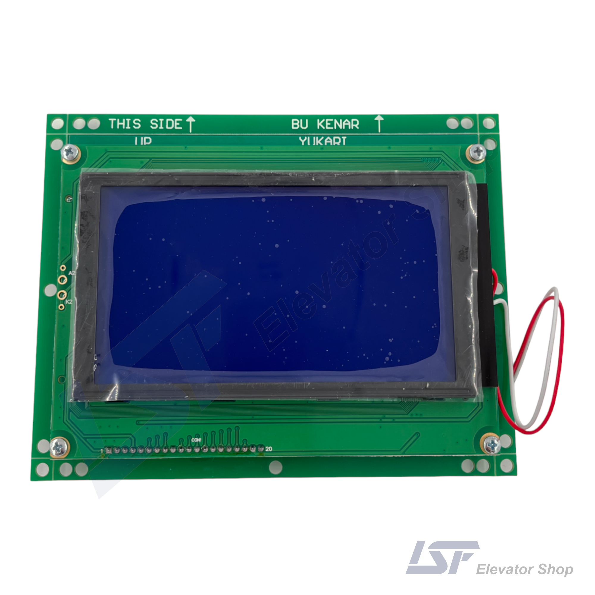 LCD240X128A-S Arkel Indicator Unit (240x128 Pixel 114x64 mm LCD) at ISF Elevator Shop