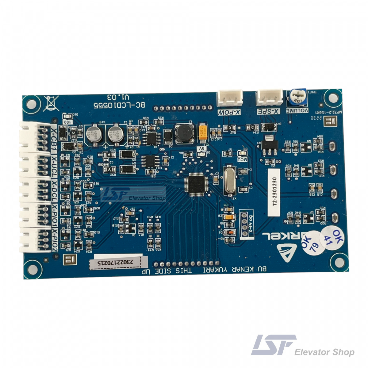 BC-LCD10555 Arkel Landing Call & Indicator Unit (105x55mm RGB LCD Indicator) (4)
