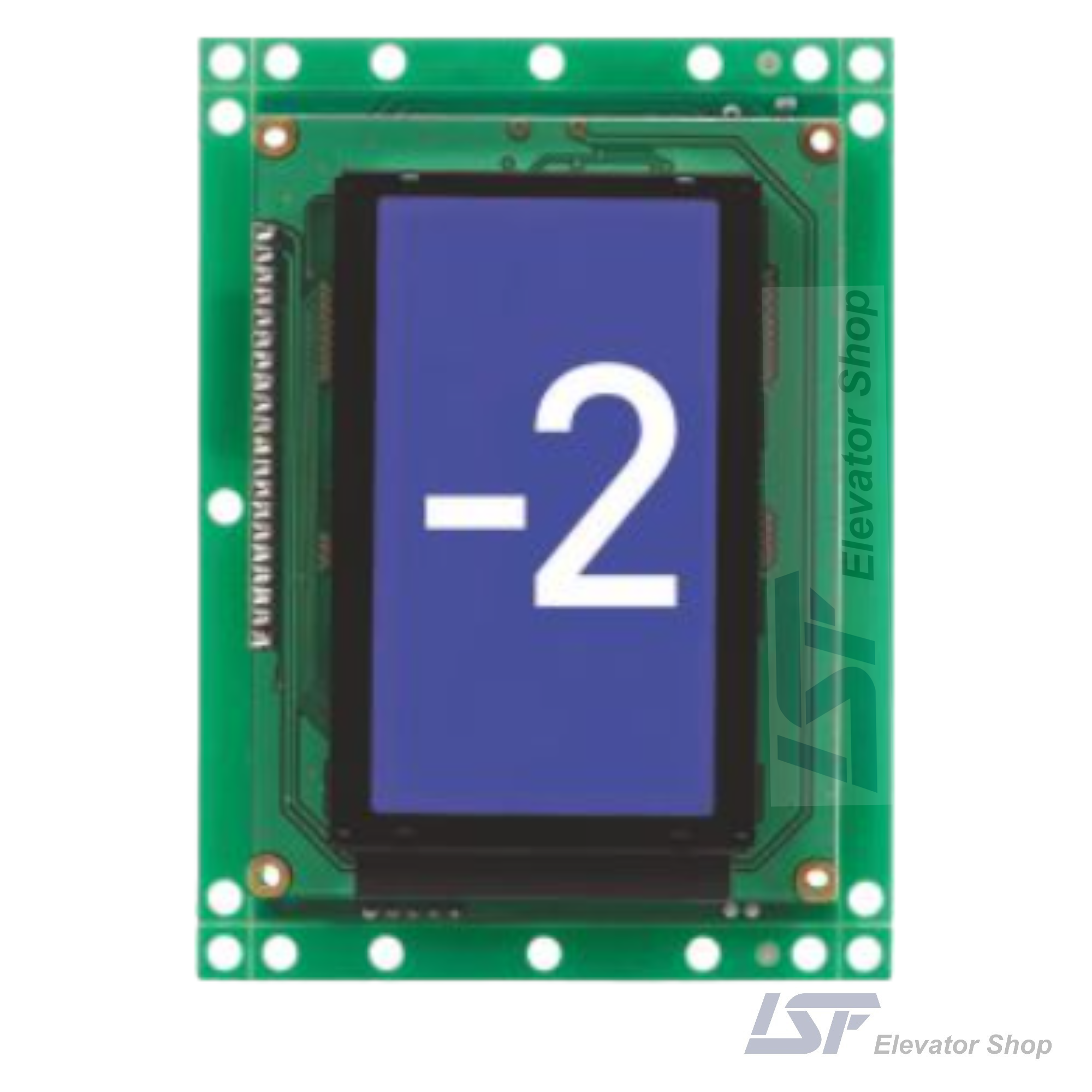 BC-LCDA Arkel Landing Call & Indicator Unit (128x64 pixel - 70x40 mm LCD Indicator (2)
