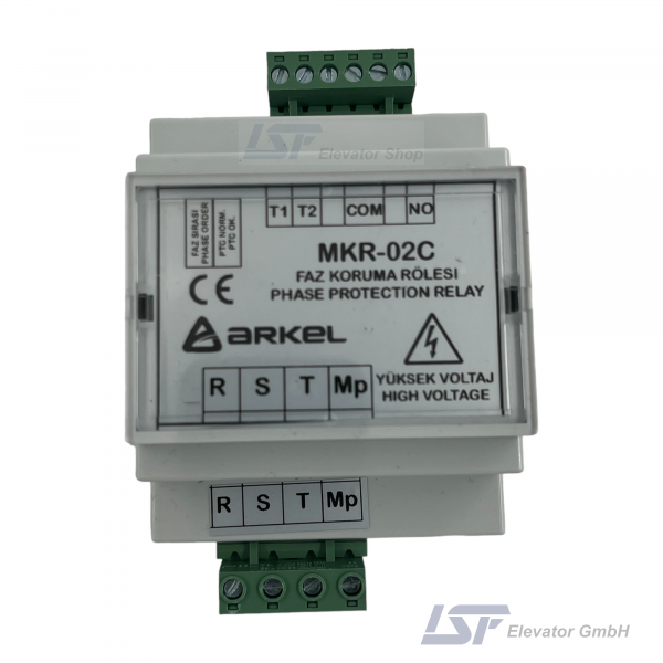 MKR-02C Arkel Phase Protection Card (Phase Order, Phase Missing, PTC)