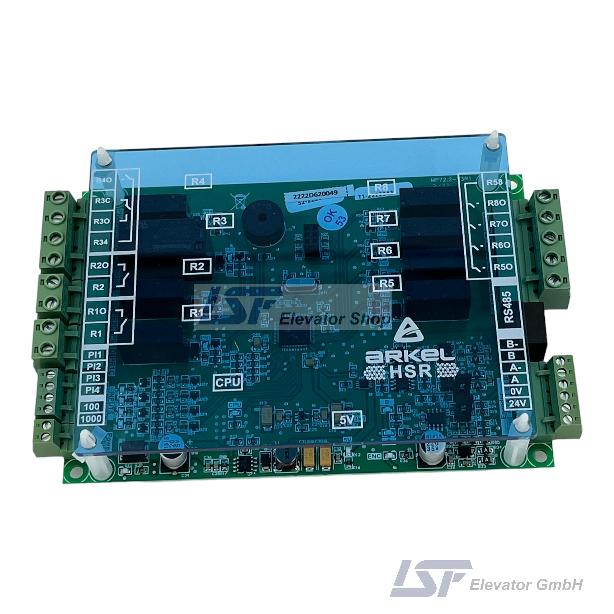 HSR Arkel Connection Board For Hydraulics and VVVF (ARL-700) (Front)