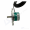 Side view of a Lika I58S incremental encoder with its mounting flange and black cable, used for elevator systems
