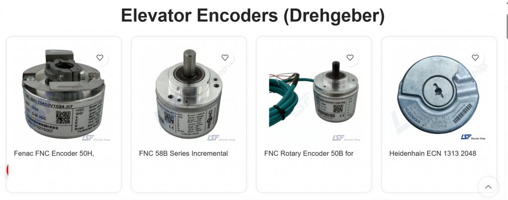 Elevator Encoders (Drehgeber)
